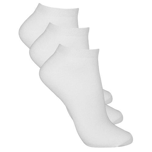3-Pack Lifewear Ankelstrumpor Bambu