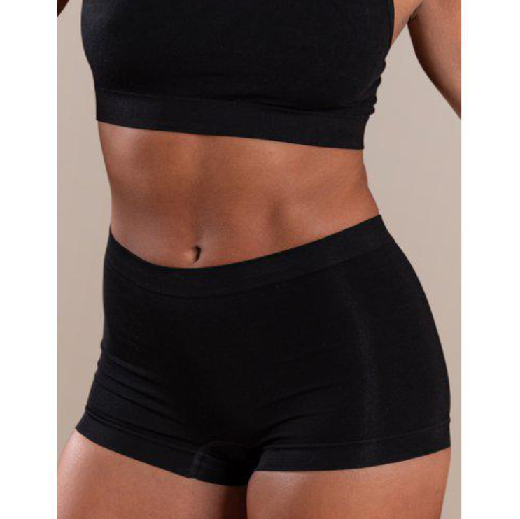 Emilia Seamless Damboxer Bambu Svart