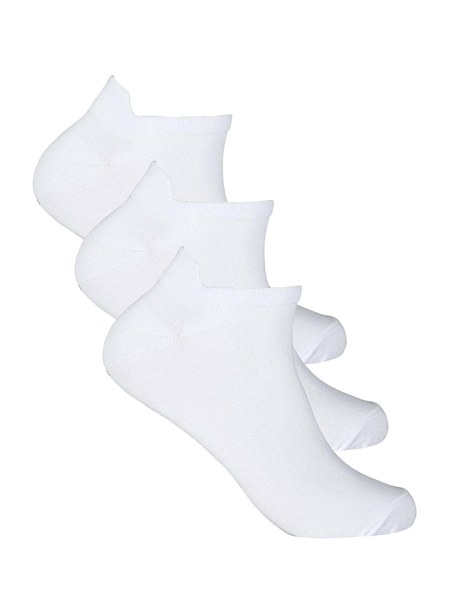 3-Pack Lifewear Ankelstrumpor Bambu Sneaker Low