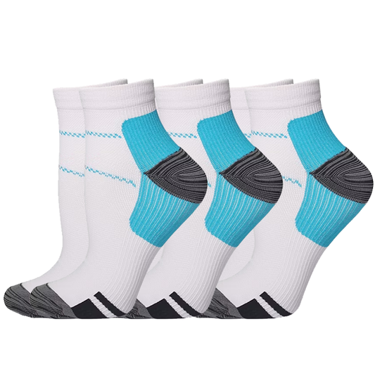 3-Pack Kompressionsstrumpor - Korta