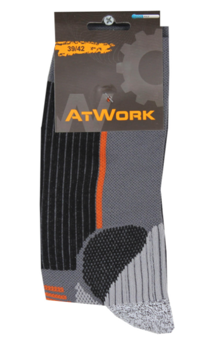At work Arbetssocka Coolmax 2-pack