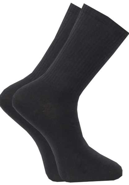 Tennisstrumpor 2-pack Svart