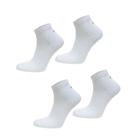 BOLA Running Svart/Vit, ankelstrumpor, 2-pack, dam/herr
