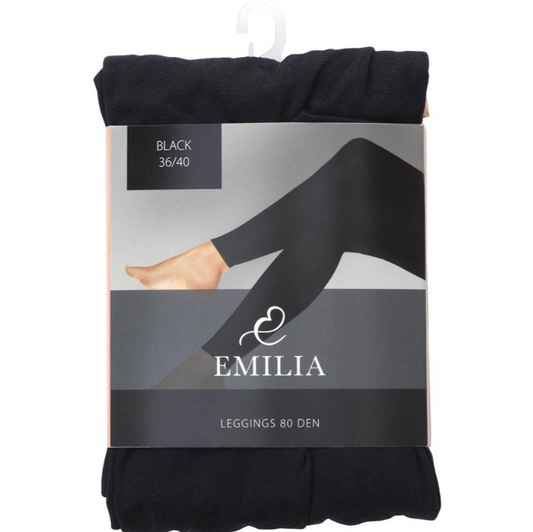 Emilia Svarta Leggings 80d