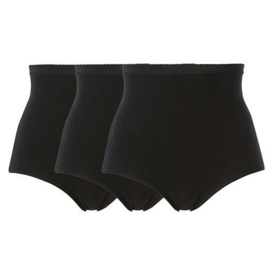 3-Pack Emilia Maxi Trosor Svart