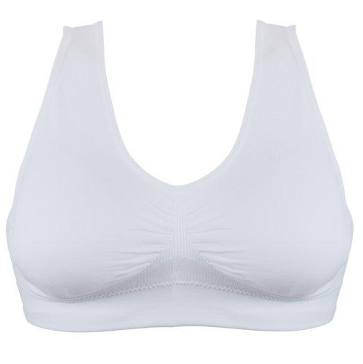 Emilia Seamless Topp Vit