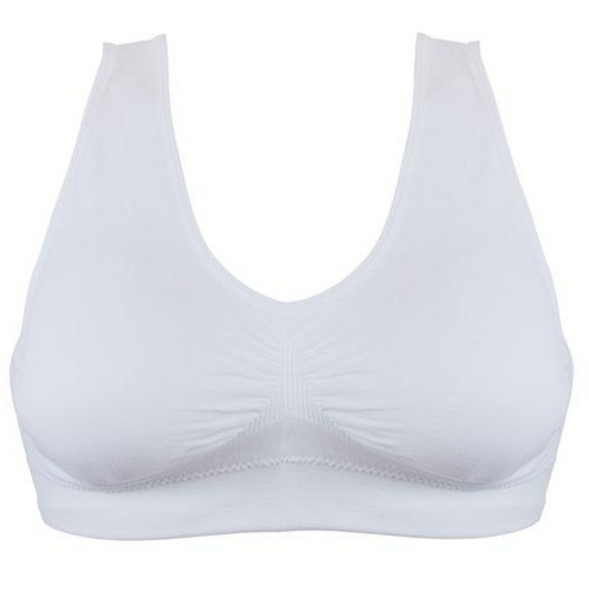 Emilia Seamless Topp Vit