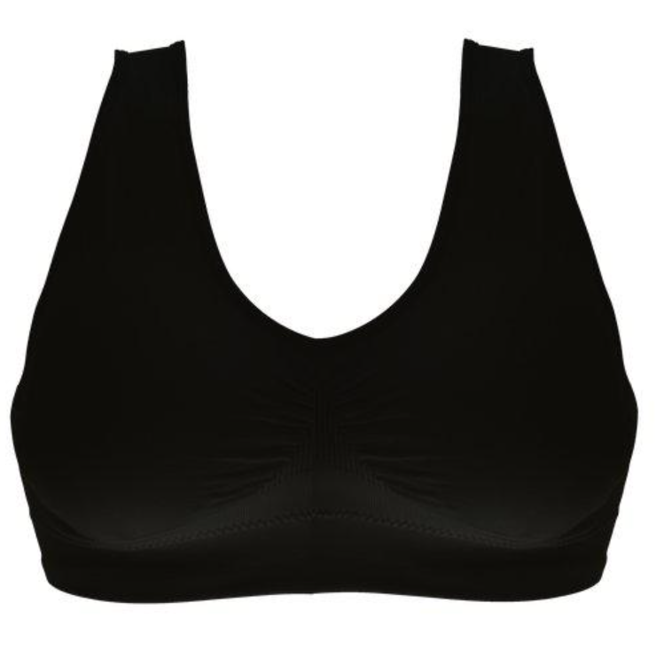 Emilia Seamless Topp Svart
