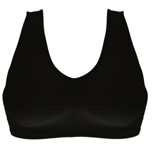 Emilia Seamless Topp Svart