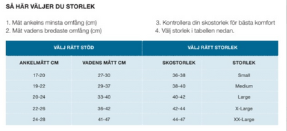 Doktorn Rekommenderar Mörkblå Stödstrumpor i Bambu Medium 16/18 mmHg