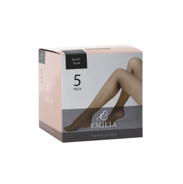 5-Pack Emilia Svarta Strumpbyxor 20d - Image #1