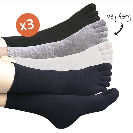 Bola Tåstrumpor Bomull 3-pack